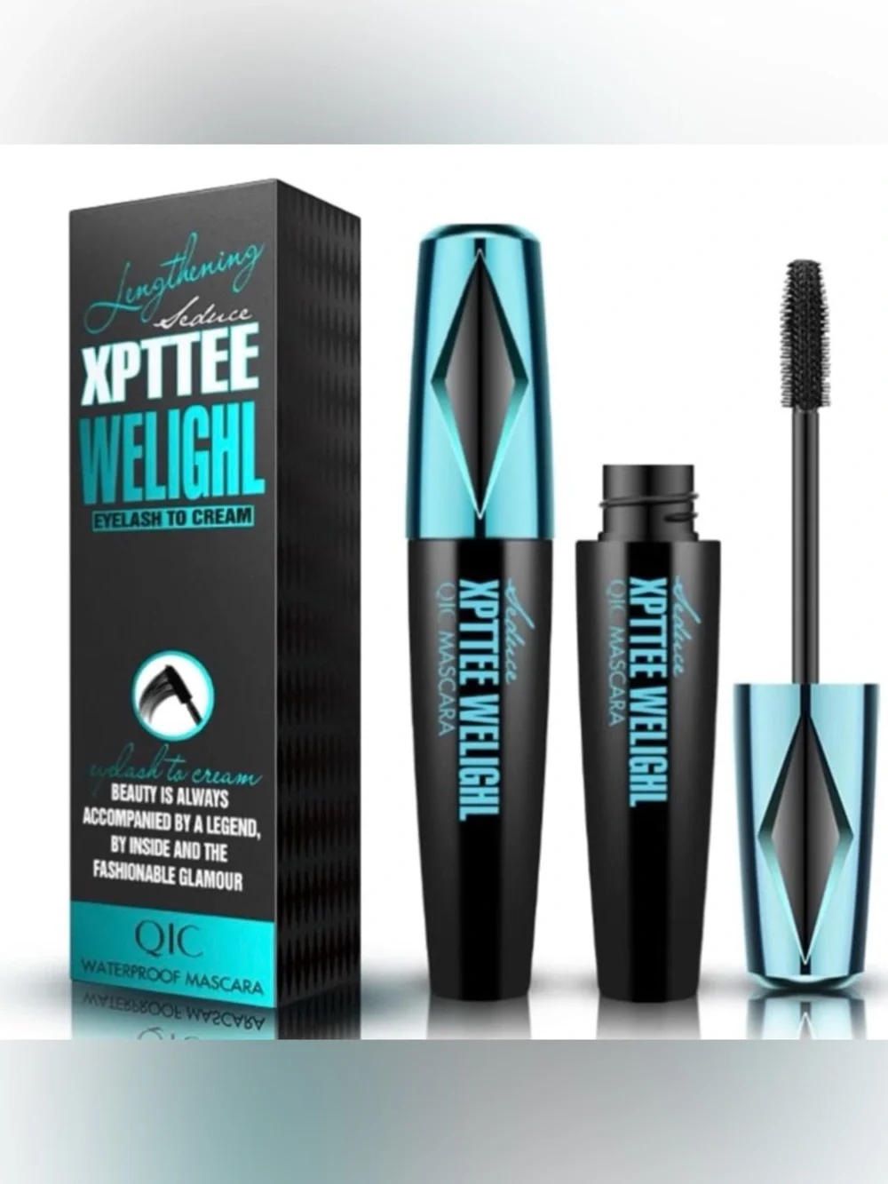 4D Mascara Black Lengthening Seduce XPTTEE WELIGHL LONG ROLL Waterproof 24hr NW